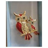OWL BROOCH