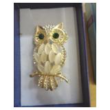OWL BROOCH