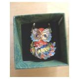 OWL BROOCH