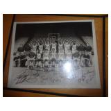 U OF K 8X10 SIGNED TEAM PHOTO