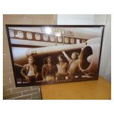 24X36 FRAMED LED ZEPPELIN POSTER