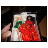 VINTAGE MINI HOLIDAY BARBIES