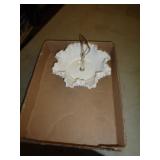 MILK GLASS SERVER