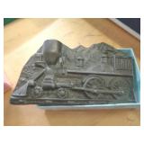 TRAIN ENGINE BELT BUCKLE