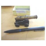 USS CONSTITUTION BRASS & CAST IRON MINI CANNON
