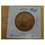 1969 NIXON TOKEN