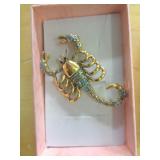SCORPION BROOCH