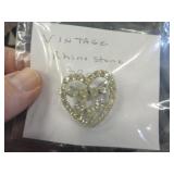 RHINESTONE BROOCH