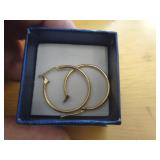 14KT POSSIBLY GOLD FILLED EARRINGS
