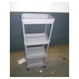 ROLLING PLASTIC CART / LW