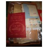 VINTAGE PAPER ITEMS