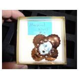 BROOCH MARKED WOLF