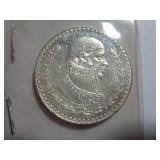 1965 MEXICAN SILVER DOLLAR