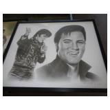ELVIS PRINT 2003 - 25X21 BY NOA CHAIKIN