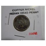 1862 COPPER NICKEL INDIAN HEAD CENT