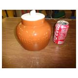 HALL POTTERY MUSTARD POT