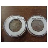 1978 & 1990 WASHINGTON QUARTERS