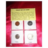 4 - PROOF COINS
