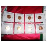 8 - BU LINCOLN CENTS