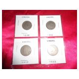 4 - "V" NICKELS