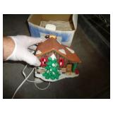XMAS LIGHTED HOUSE