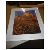 DESERT SCENE ART PRINT / LW