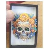 BROOCH - DAY OF THE DEAD
