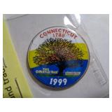 1999 KENNEDY HALF W CONN. STATE ENAMEL FRT