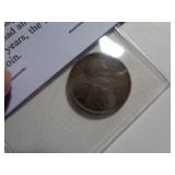 1909 VDB WHEAT CENT