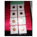 8 - 2009 LINCOLN CENT SERIES SET