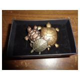 BROOCH -   K&T TURTLES