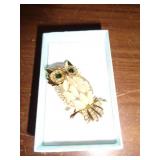 BROOCH -   OWL