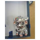 BROOCH - HIGHLAND COW