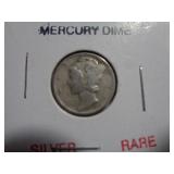 1945 MERCURY DIME