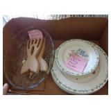 POTTERY WARE & FRUIT BOWL