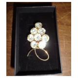 BROOCH - RHINESTONE