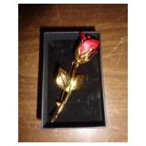 BROOCH - ROSE