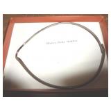 STERLING SILVER - CHOKER NECKLACE