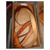 2 - LEATHER BELTS SZ 36