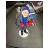 UNCLE WARREN "CAROLER" FIGURE