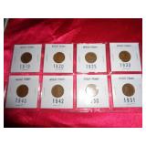 8 - WHEAT CENTS