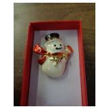 BROOCH - SNOWMAN