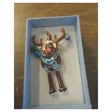 BROOCH - RUDOLPH