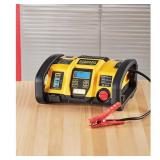 STANLEY 1000 AMP POWER STATION W/ AIR COMPRESSOR