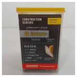 8 X 2 1/2 CONSTRUCTION SCREWS