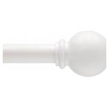 48-86" ADJUSTABLE CURTAIN ROD