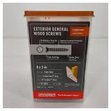 8 X 3 GENERAL WOOD SCREWS