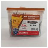 7 X 2 DECK & FENCE SCREWS