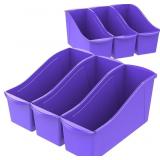 6-PK LARGE BOOK BINS