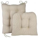 PAIR 17X17 NON-SLIP SEAT CUSHIONS (NO SEAT BACKS)